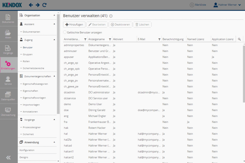 Grafik: MWC 4.0.37 Anmeldenamen ändern