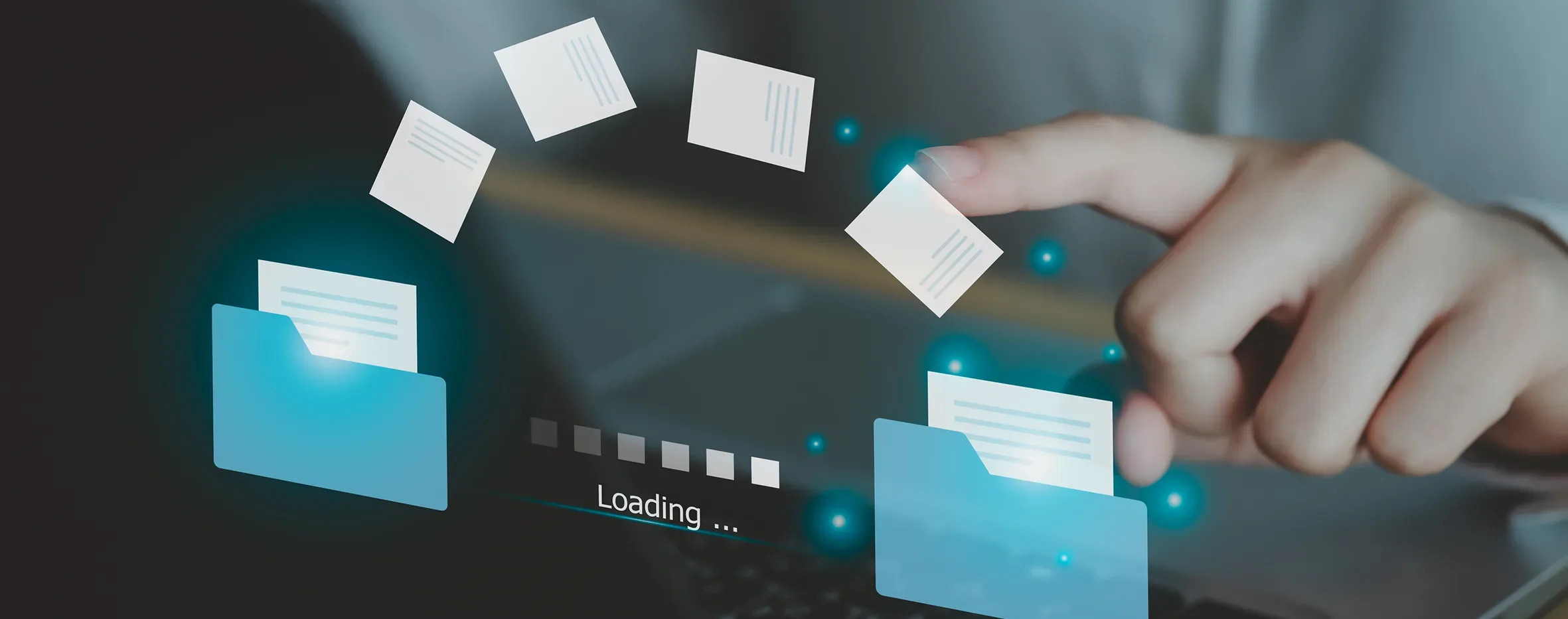 Digitale Dokumente werden automatisch als E-Mail-Anhang in SAP Business One über ein Dokumentenmanagementsystem hinzugefügt