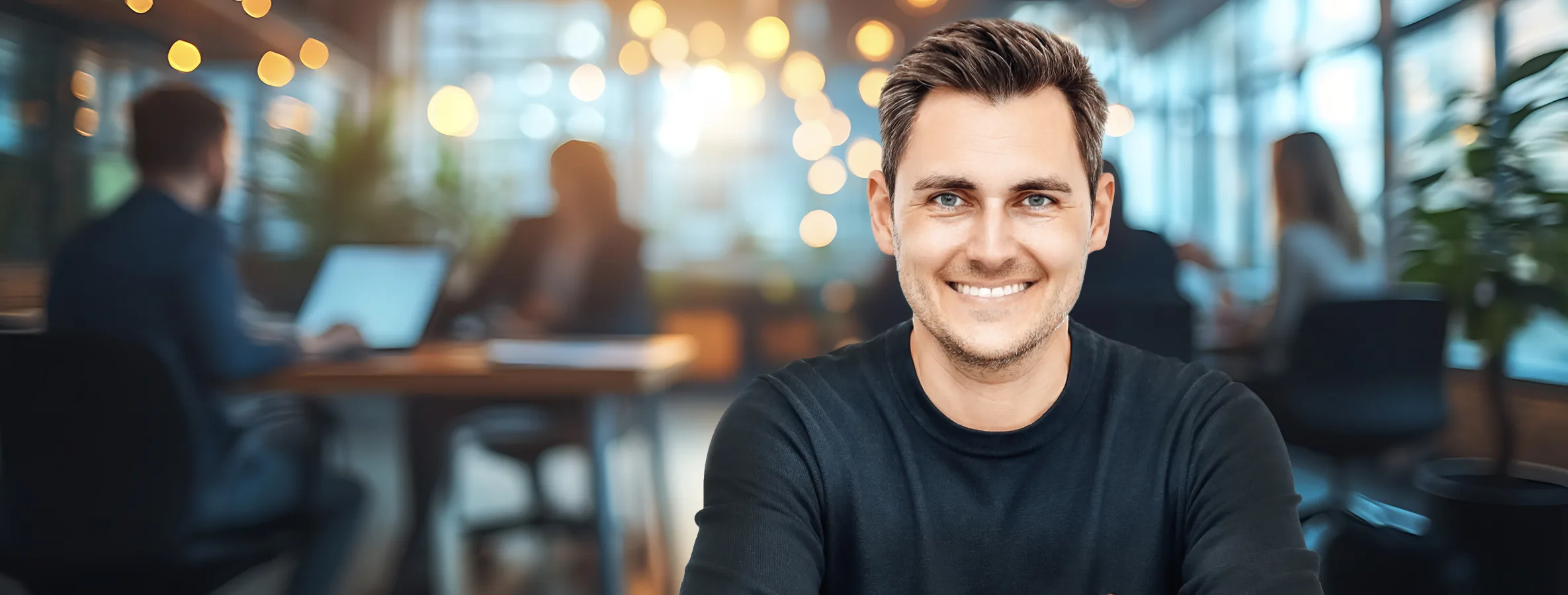 Porträt von Leif Holst im Büro – persönliche Perspektive auf ERP-Beratung und SAP Business One