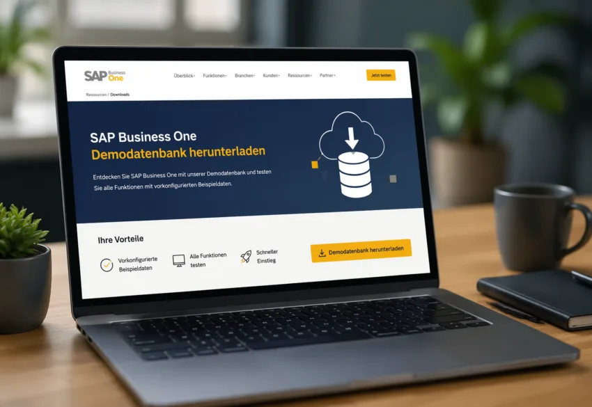 SAP Business One Demodatenbank 2026 zum Download für HANA- und SQL-Systeme